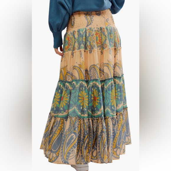 FREE PEOPLE MAXI SKIRT - Picture 3 of 8